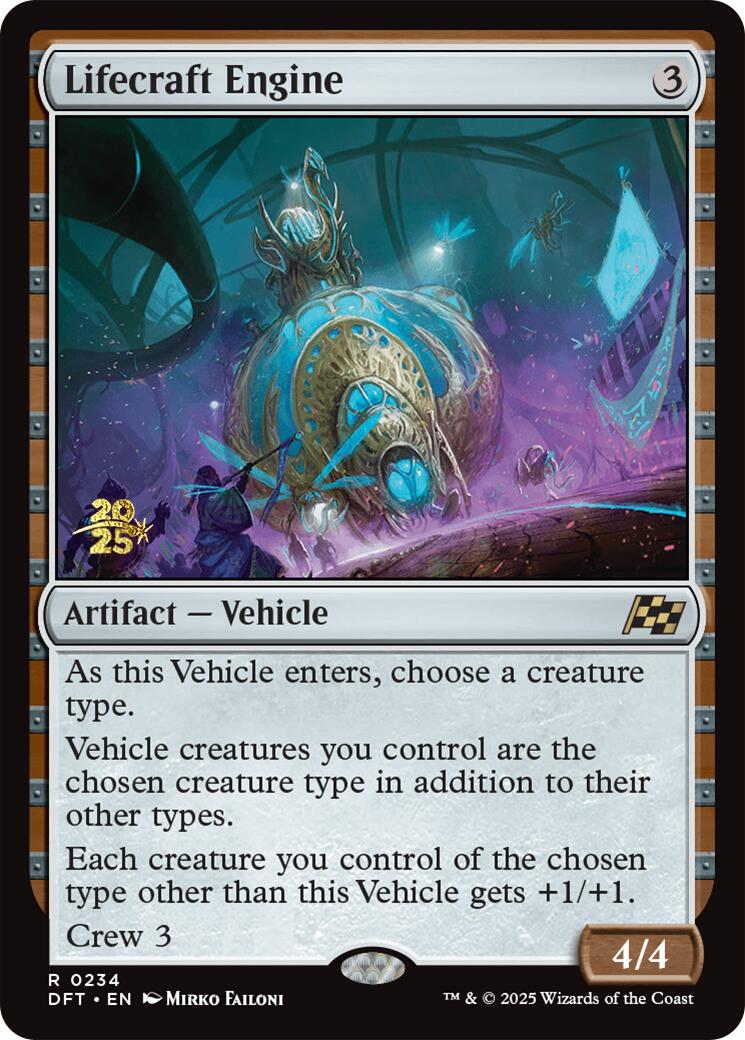 Lifecraft Engine [Aetherdrift Prerelease Promos] | Card Citadel