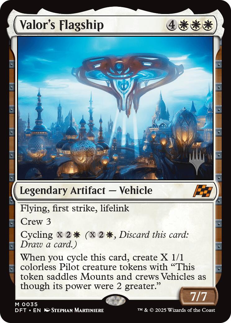 Valor's Flagship [Aetherdrift Promos] | Card Citadel