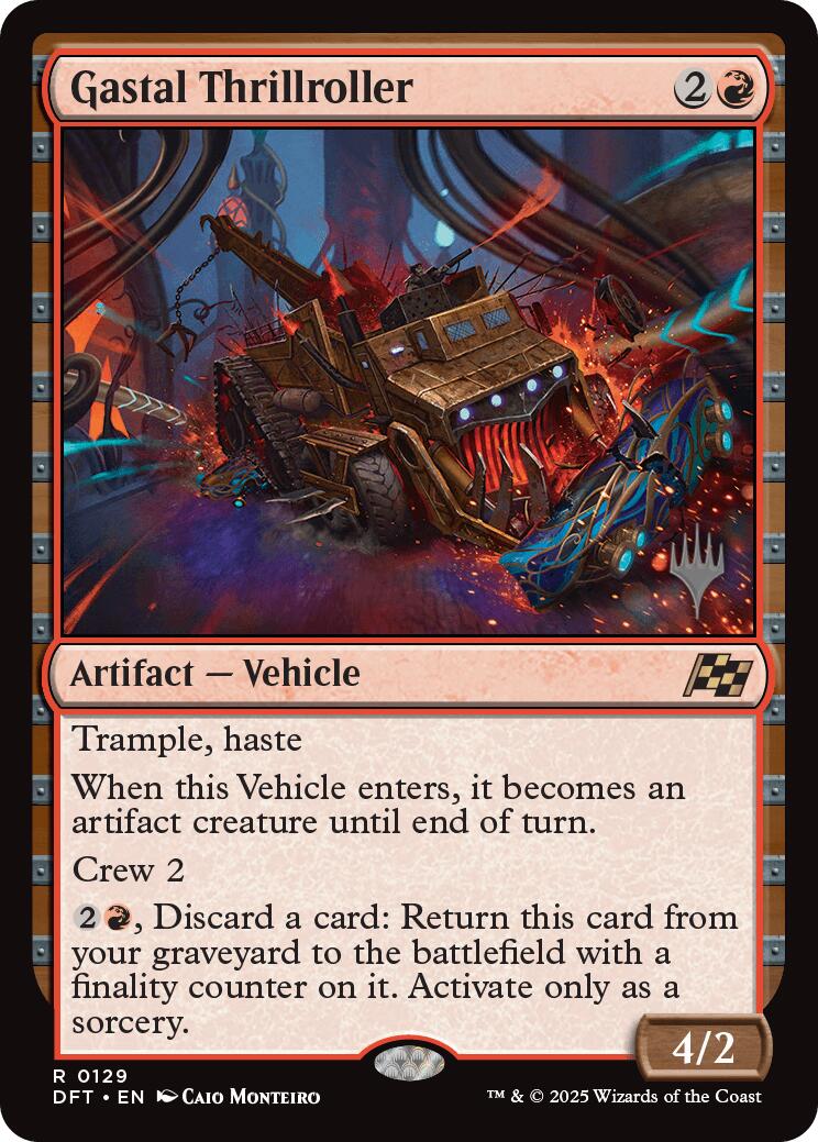 Gastal Thrillroller (Promo Pack) [Aetherdrift Promos] | Card Citadel