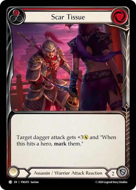 Scar Tissue (Red) [FNG015] (The Hunted Fang Blitz Deck) | Card Citadel