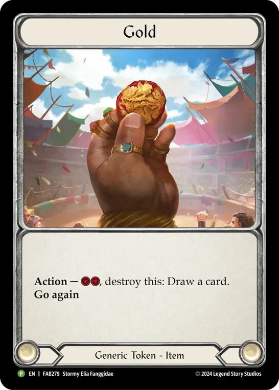 Gold [FAB279] (Promo)  Cold Foil | Card Citadel