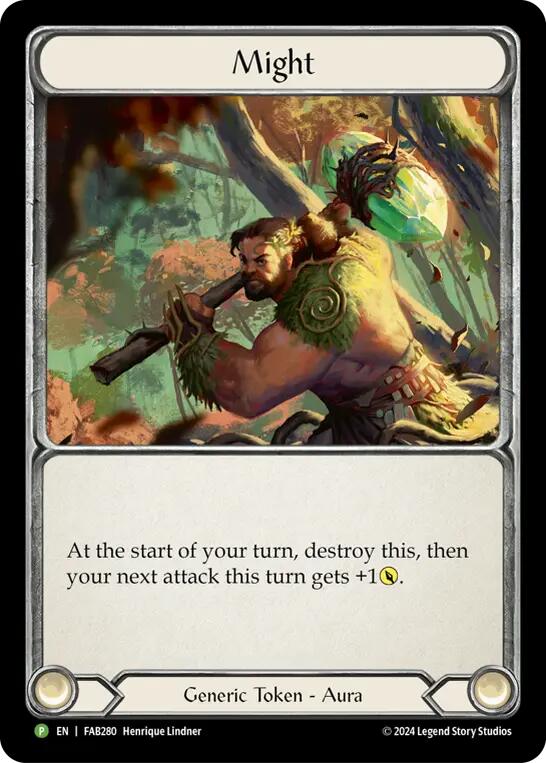 Might [FAB280] (Promo)  Cold Foil | Card Citadel