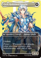 Cecil, Dark Knight // Cecil, Redeemed Paladin (Borderless) [FINAL FANTASY] | Card Citadel