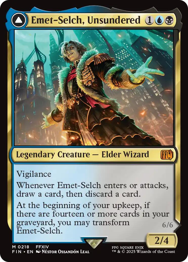 Emet-Selch, Unsundered // Hades, Sorcerer of Eld [FINAL FANTASY] | Card Citadel
