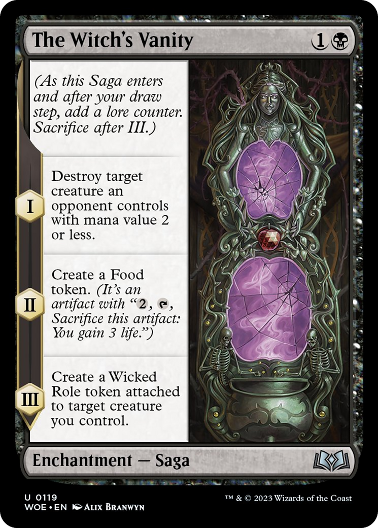 The Witch's Vanity [Wilds of Eldraine] | Card Citadel