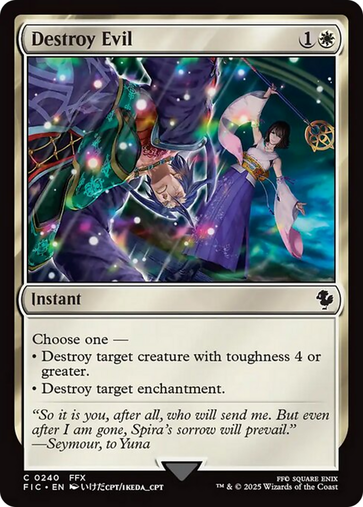 Destroy Evil [FINAL FANTASY Commander] | Card Citadel