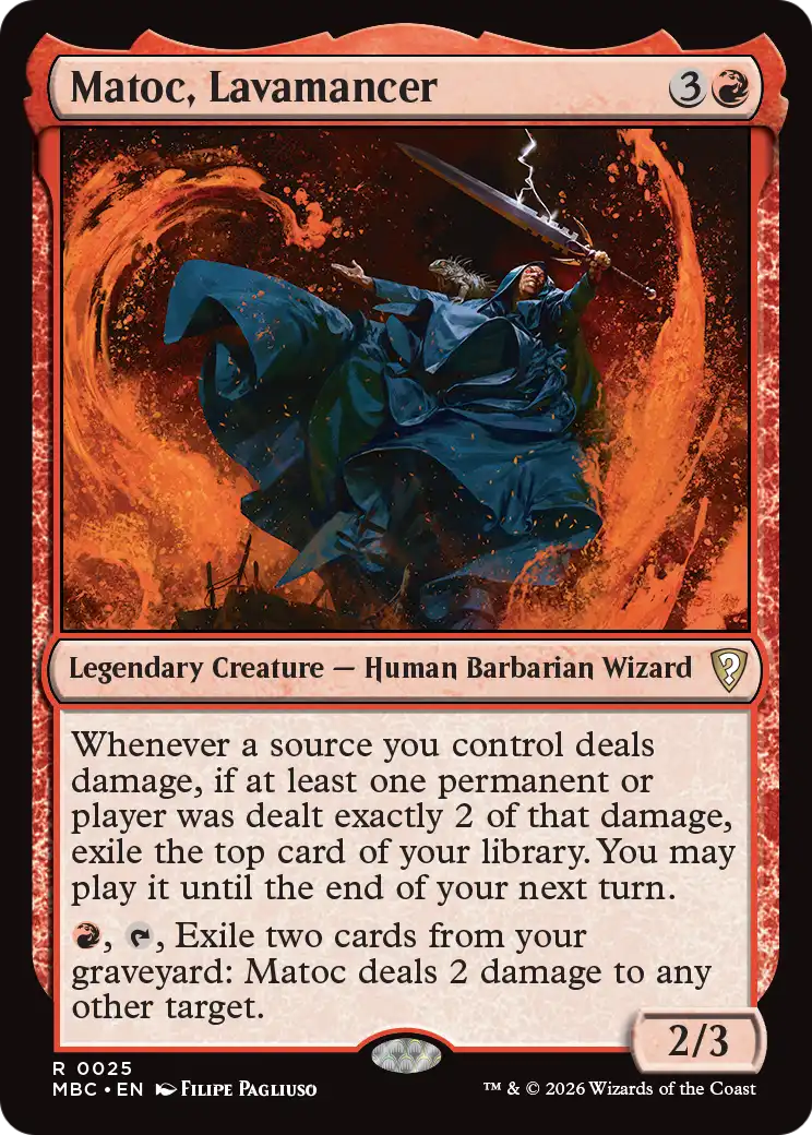Matoc, Lavamancer [Mystery Booster: Commander Edition] | Card Citadel