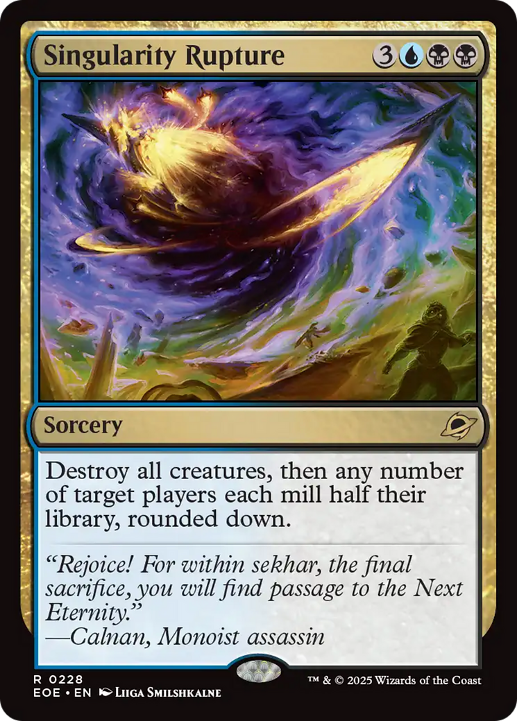 Singularity Rupture [Edge of Eternities] | Card Citadel