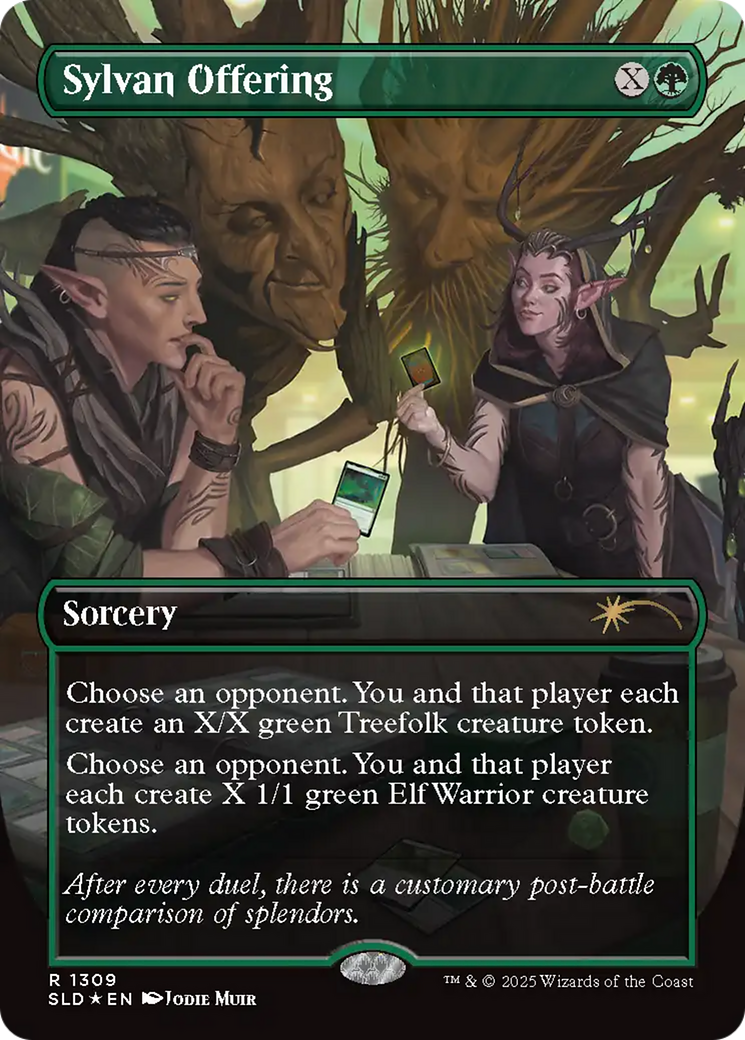 Sylvan Offering [Secret Lair Drop Series] | Card Citadel