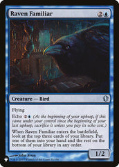 Raven Familiar [The List] | Card Citadel