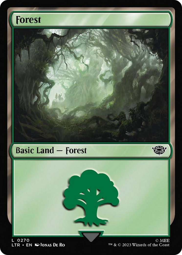 Forest (270) [The Lord of the Rings: Tales of Middle-Earth] | Card Citadel