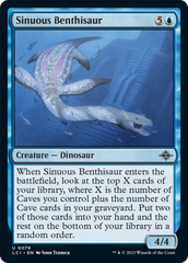 Sinuous Benthisaur [The Lost Caverns of Ixalan] | Card Citadel