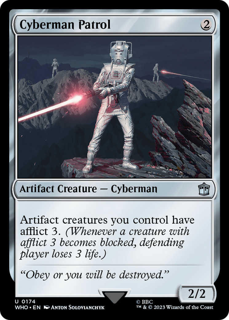 Cyberman Patrol [Doctor Who] | Card Citadel