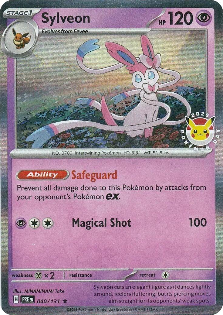 Sylveon (040/131) (Pokemon Day) [Scarlet & Violet: Prismatic Evolutions] | Card Citadel