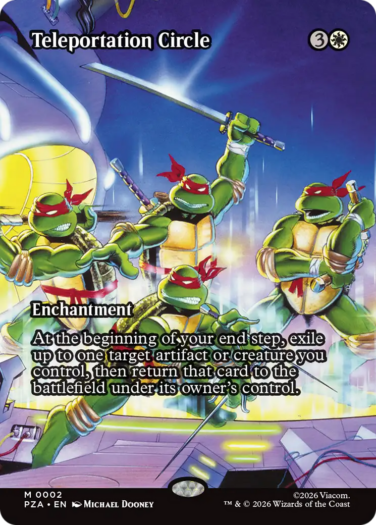 Teleportation Circle (Borderless) [Teenage Mutant Ninja Turtles Eternal-Legal] | Card Citadel
