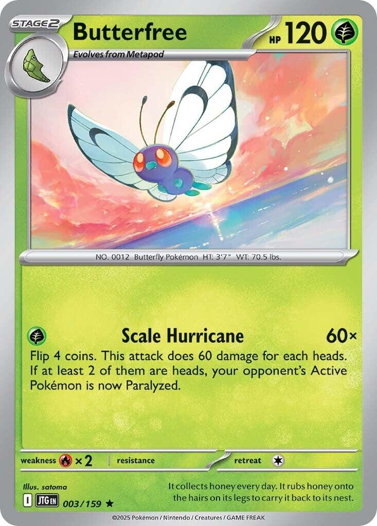 Butterfree (003/159) [Scarlet & Violet: Journey Together] | Card Citadel