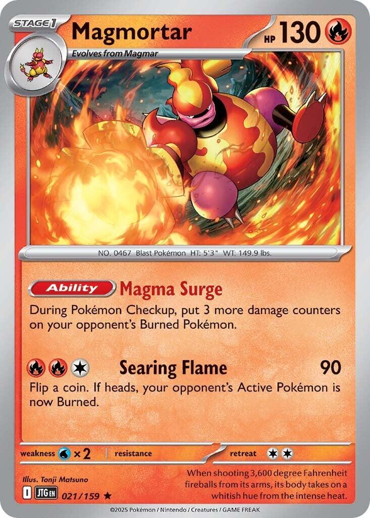Magmortar (021/159) [Scarlet & Violet: Journey Together] | Card Citadel