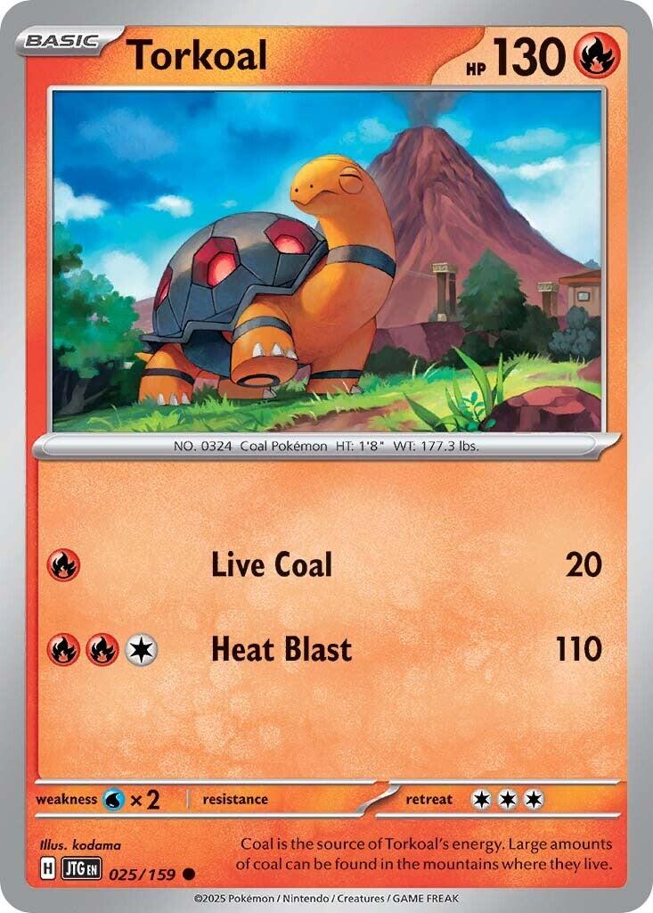 Torkoal (025/159) [Scarlet & Violet: Journey Together] | Card Citadel
