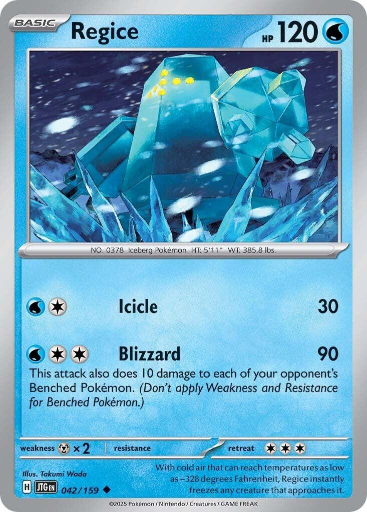 Regice (042/159) [Scarlet & Violet: Journey Together] | Card Citadel