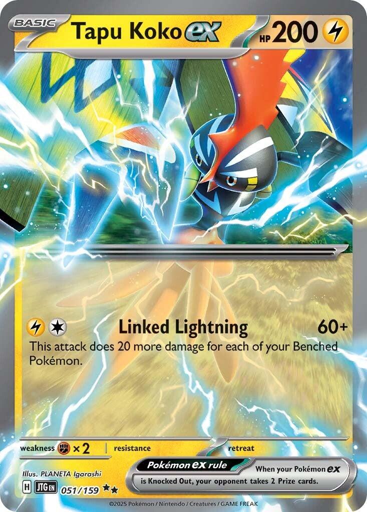 Tapu Koko ex (051/159) [Scarlet & Violet: Journey Together] | Card Citadel