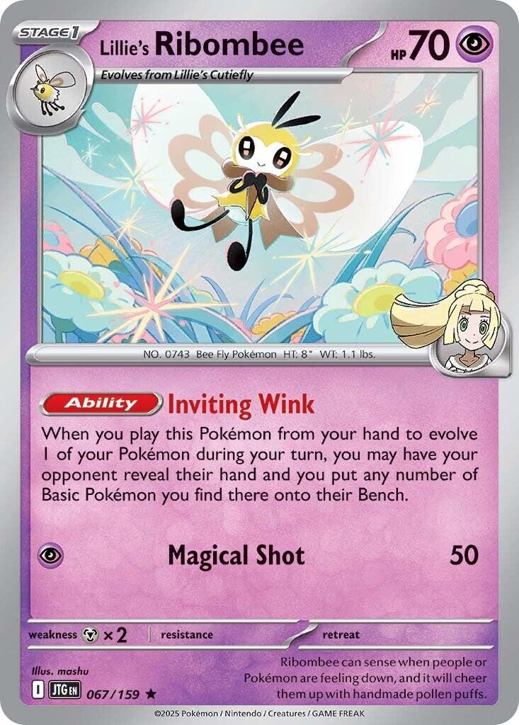Lillie's Ribombee (067/159) [Scarlet & Violet: Journey Together] | Card Citadel