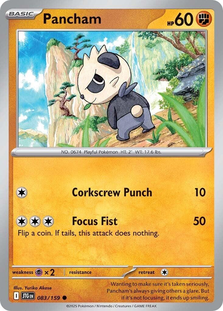 Pancham (083/159) [Scarlet & Violet: Journey Together] | Card Citadel