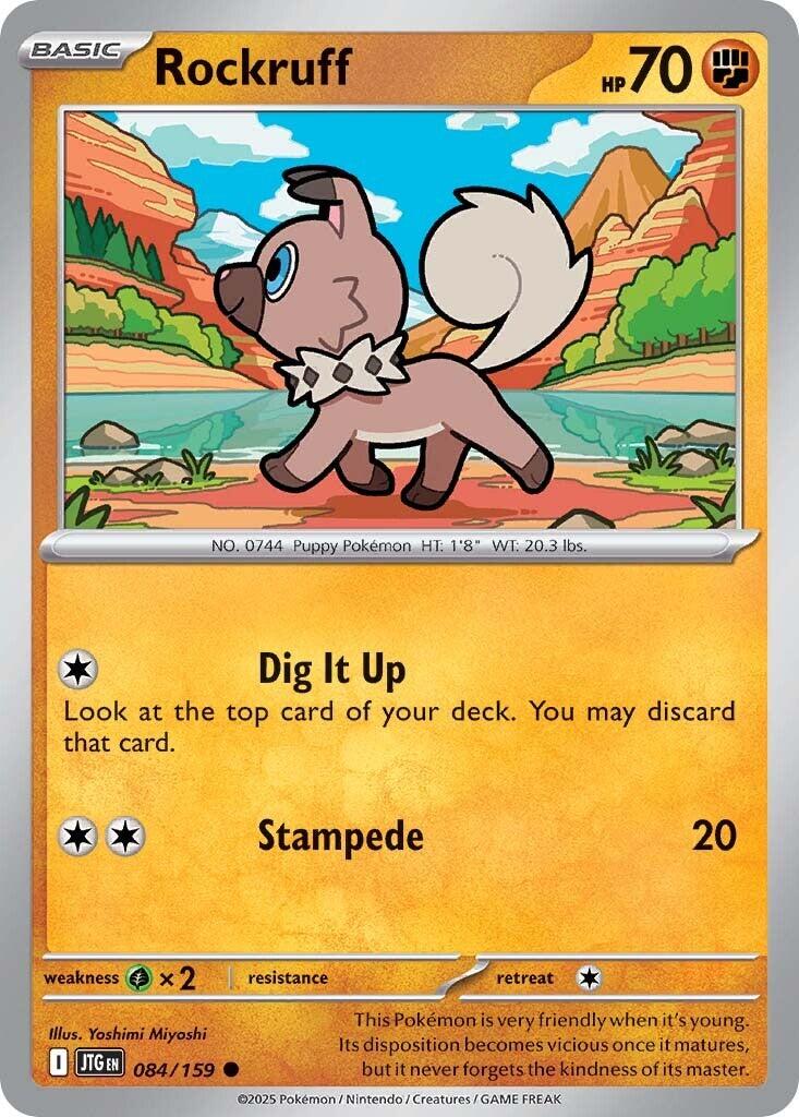 Rockruff (084/159) [Scarlet & Violet: Journey Together] | Card Citadel