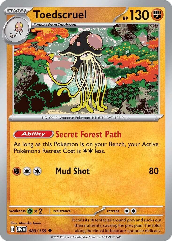 Toedscruel (089/159) [Scarlet & Violet: Journey Together] | Card Citadel