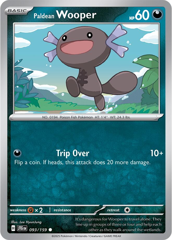 Paldean Wooper (093/159) [Scarlet & Violet: Journey Together] | Card Citadel