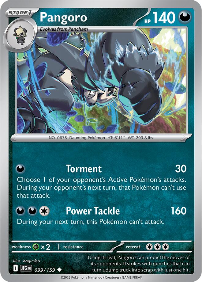 Pangoro (099/159) [Scarlet & Violet: Journey Together] | Card Citadel