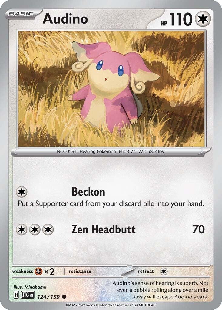 Audino (124/159) [Scarlet & Violet: Journey Together] | Card Citadel