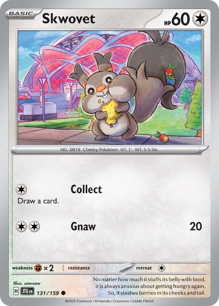 Skwovet (131/159) [Scarlet & Violet: Journey Together] | Card Citadel