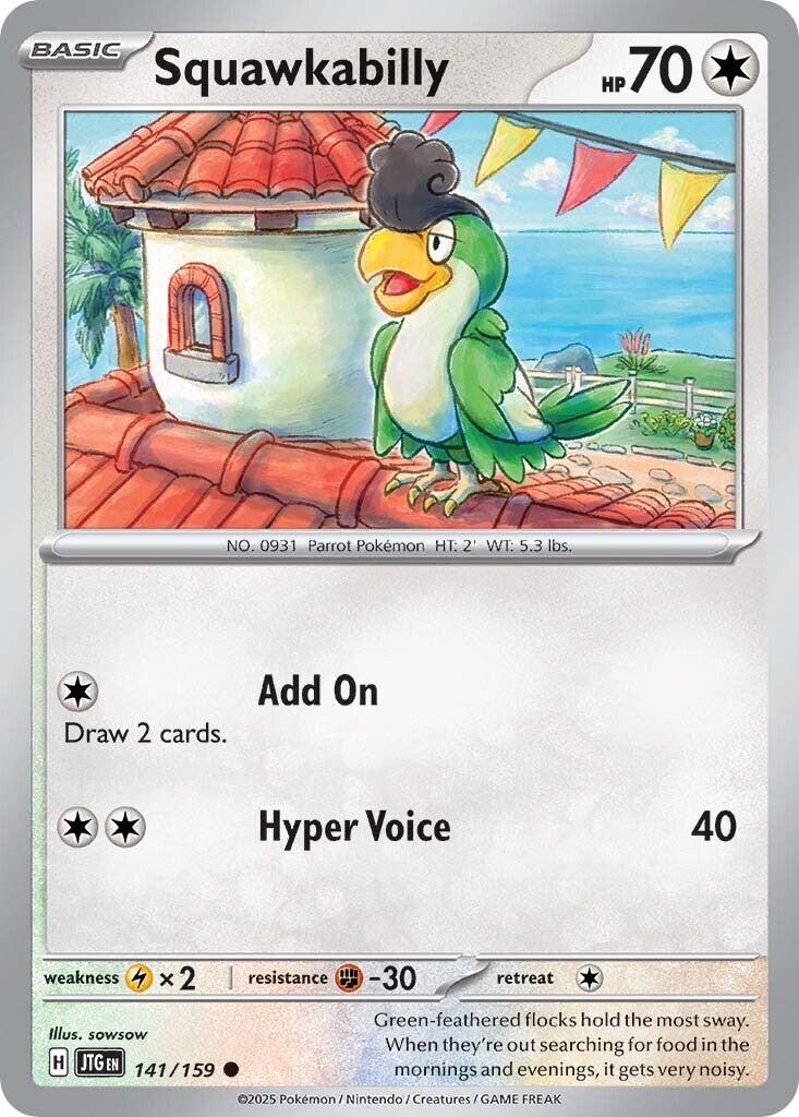 Squawkabilly (141/159) [Scarlet & Violet: Journey Together] | Card Citadel