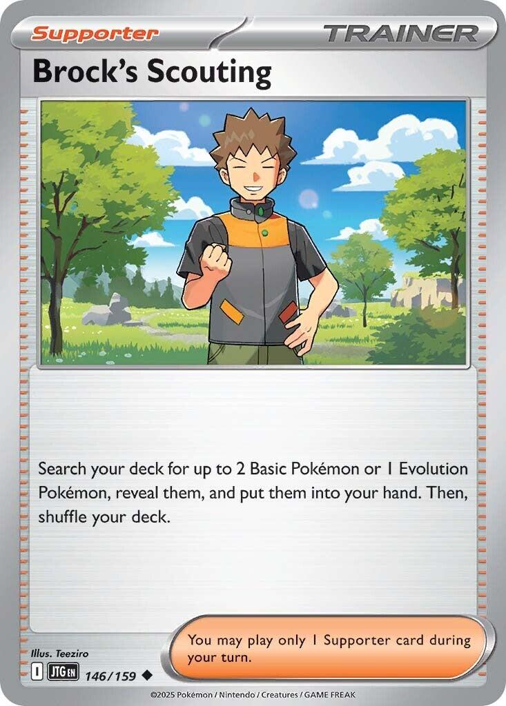 Brock's Scouting (146/159) [Scarlet & Violet: Journey Together] | Card Citadel