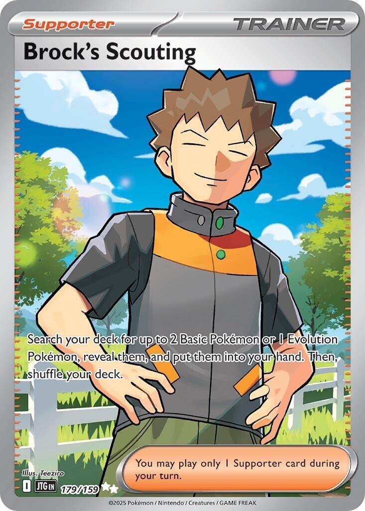 Brock's Scouting (179/159) [Scarlet & Violet: Journey Together] | Card Citadel