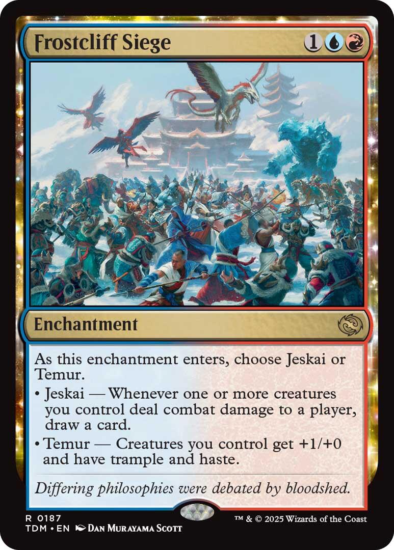 Frostcliff Siege [Tarkir: Dragonstorm] | Card Citadel