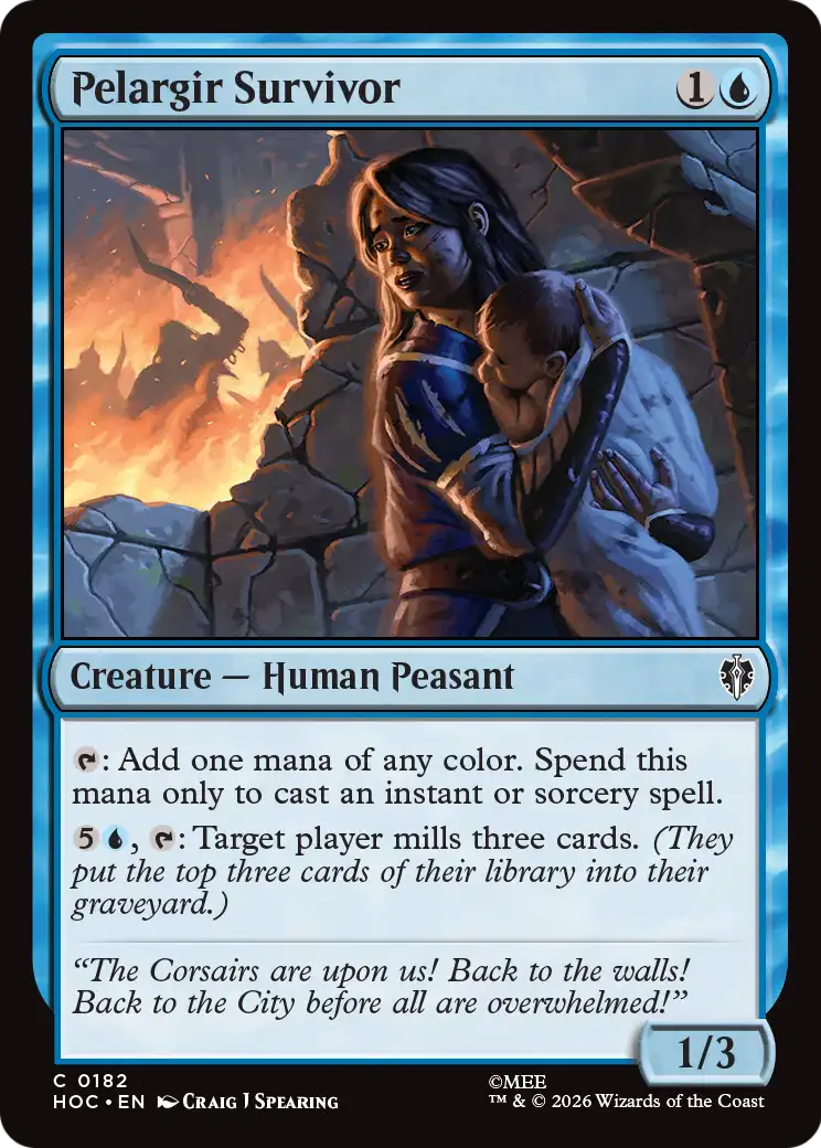 Pelargir Survivor [The Hobbit: Eternal-Legal] | Card Citadel