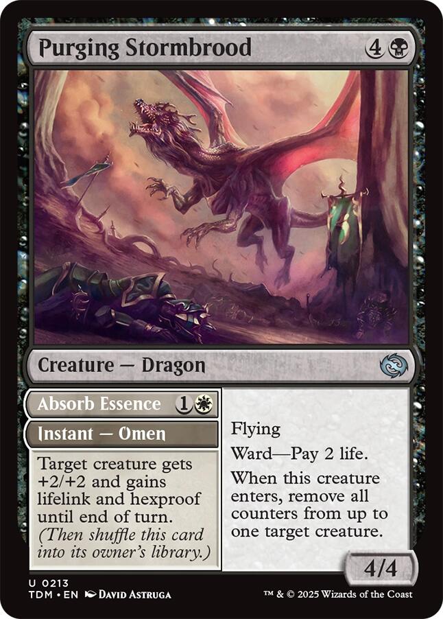 Purging Stormbrood [Tarkir: Dragonstorm] | Card Citadel