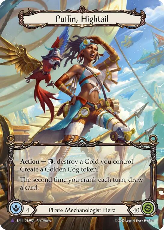 Puffin, Hightail (Marvel) [SEA001] (High Seas)  Cold Foil | Card Citadel