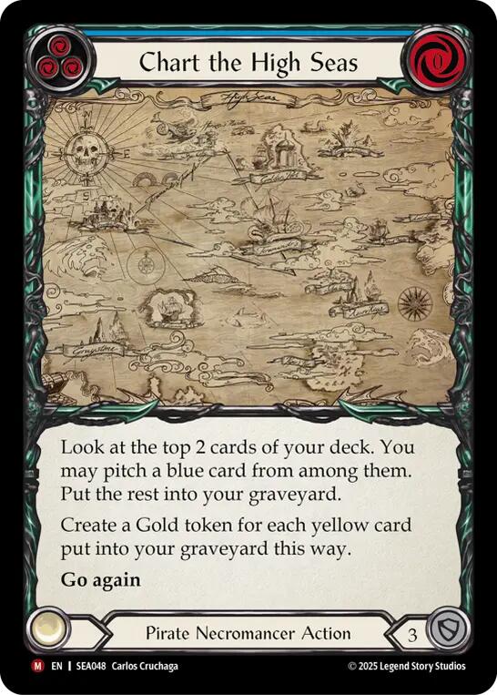 Chart the High Seas [SEA048] (High Seas) | Card Citadel