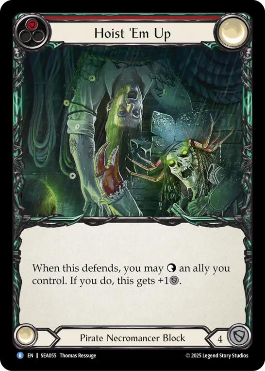 Hoist 'Em Up [SEA055] (High Seas)  Rainbow Foil | Card Citadel