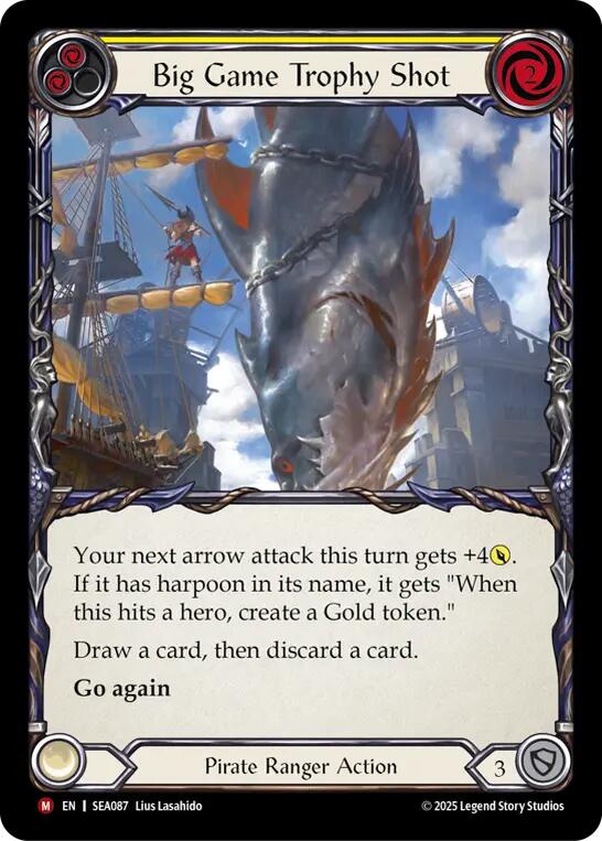 Big Game Trophy Shot [SEA087] (High Seas)  Rainbow Foil | Card Citadel