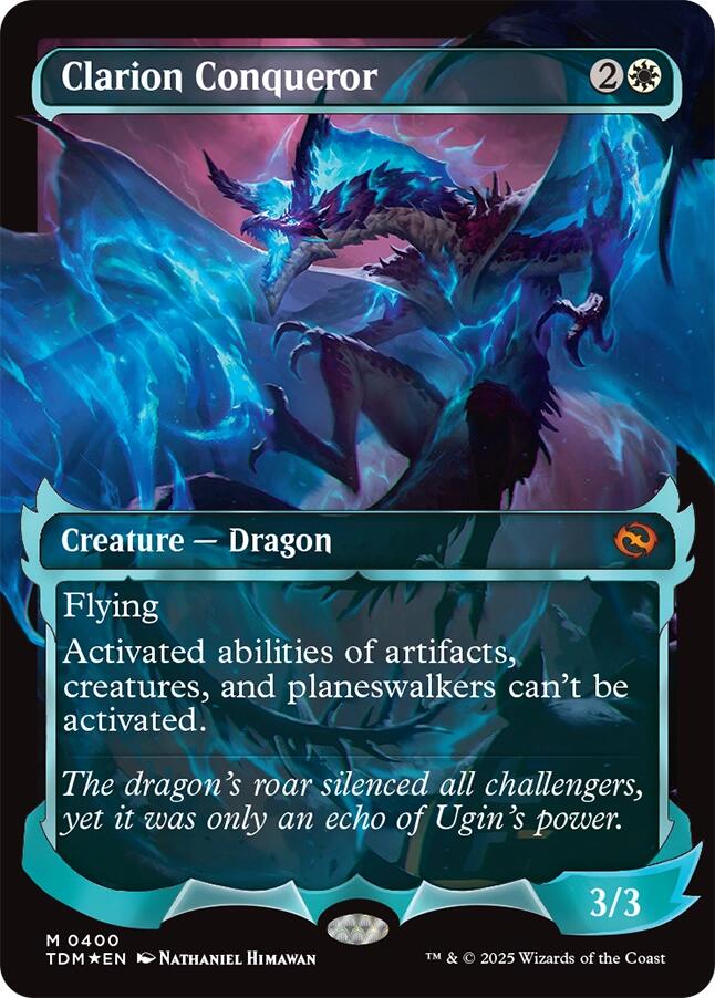 Clarion Conqueror (Showcase) [Tarkir: Dragonstorm] | Card Citadel