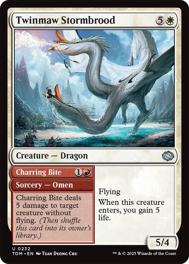 Twinmaw Stormbrood [Tarkir: Dragonstorm] | Card Citadel