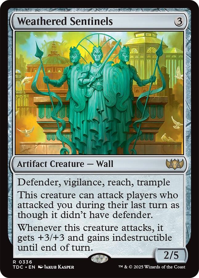 Weathered Sentinels [Tarkir: Dragonstorm Commander] | Card Citadel