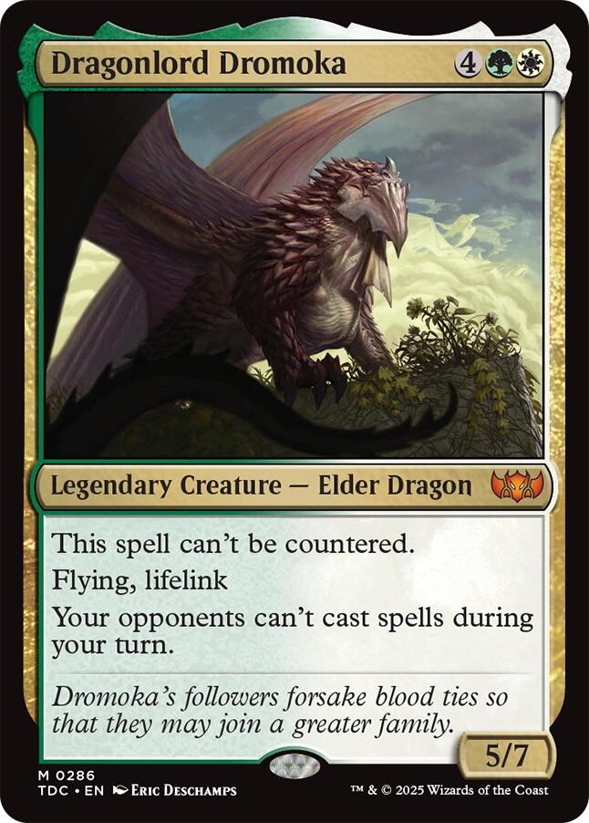 Dragonlord Dromoka [Tarkir: Dragonstorm Commander] | Card Citadel