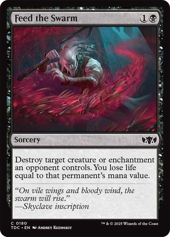 Feed the Swarm [Tarkir: Dragonstorm Commander] | Card Citadel