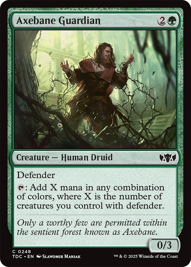 Axebane Guardian [Tarkir: Dragonstorm Commander] | Card Citadel