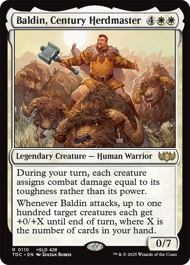 Baldin, Century Herdmaster [Tarkir: Dragonstorm Commander] | Card Citadel