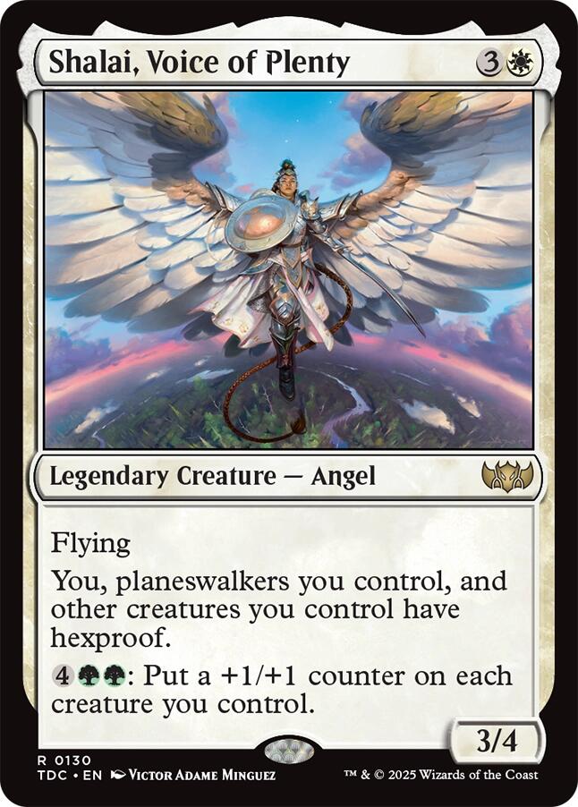 Shalai, Voice of Plenty [Tarkir: Dragonstorm Commander] | Card Citadel